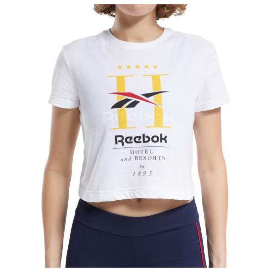 Reebok Γυναικεία κοντομάνικη μπλούζα Reebok Γυναικεία κοντομάνικη μπλούζα